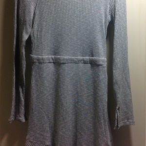 Doe & Rae silver dress, with strap detail on back